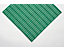 EHA Bodenmatte für Dusch- und Umkleideraum - Weich-PVC, pro lfd. m - Breite 600 mm, grün