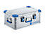 ZARGES Aluminium-Universalbox - Inhalt 42 l - Außenmaß LxBxH 600 x 400 x 250 mm