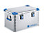 ZARGES Aluminium-Universalbox - Inhalt 60 l - Außenmaß LxBxH 600 x 400 x 340 mm