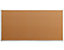 Tableau pour épingles - en liège naturel - largeur 600 mm, hauteur 450 mm