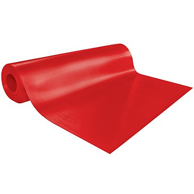 miltex Boden- und Werkbankmatte - Rolle 25 m Länge - rot