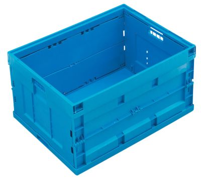 Image of Faltbox aus Polypropylen Inhalt 200 l ohne Deckel blau
