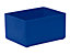 Godet de compartimentation pour tiroir - L x l x h 106 x 80 x 54 mm, lot de 16 - bleu
