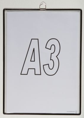 Image of Tarifold Hänge-Klarsichttasche - für Format DIN A3 - schwarz VE 10 Stk
