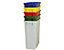 GRAF Mehrzweck-Behälter - Inhalt 60 l - LxBxH 555 x 280 x 590 mm, gelb
