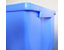 FUTURA-Sichtlagerkasten aus Polyethylen - Inhalt 0,4 l - VE 50 Stk, blau