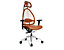 Topstar Design-Bürodrehstuhl, mit Kopfstütze und Netzrücken - Rückenlehnenhöhe gesamt 830 mm - schwarz