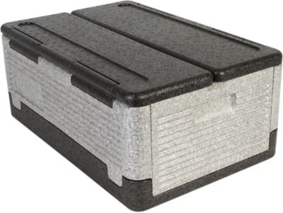 Image of OVERATH Flip-Box® aus Polypropylen VE 2 Stk - mit Deckel - Außen-LxBxH 600 x 400 x 250 mm
