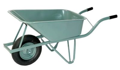 Schubkarre mit Stahlmulde - Fassungsvermögen 100 l