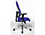 Schreibtischstuhl AIR SYNCRO | Mit Netz-Rückenlehne | Schwarz-Blau | Topstar