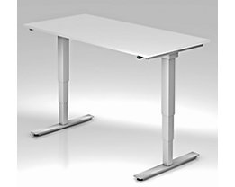 UPLINER Bureau sur pieds, électrique - sans traverse, l x p 1600 x 800 mm