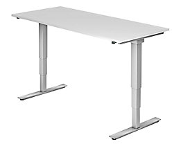 UPLINER Bureau sur pieds, électrique - sans traverse, l x p 1800 x 800 mm