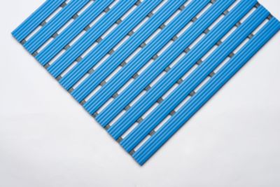 Image of EHA PVC-Profilmatte pro lfd. m - Lauffläche aus Hart-PVC rutschsicher - Breite 1000 mm blau