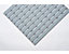 EHA PVC-Profilmatte, pro lfd. m - Lauffläche aus Hart-PVC, rutschsicher - Breite 600 mm, blau