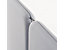abstracta Schallschutz-Trennwandsystem Softline - mit Stoffbezug, Gesamthöhe 1800 mm - Breite 800 mm, grau