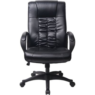 Chefsessel Turin | Kunstleder | Tragfähigkeit 110 kg | schwarz | Certeo