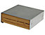 Buche Multiplex - Werkbankplatte mit Stahlabdeckung | Bedrunka & Hirth