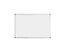 Whiteboard Maya | magnetisch | BxH 60 x 45 cm | Silber, Weiß | Bi-Office