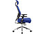  Bürodrehstuhl Ergo-Task | Ergonomisch | Mit Kopfstütze | Blau | Certeo