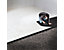 1x Tapis antidérapant + 4x bordures biseautées | Caoutchouc | HxLxP 1,6 x 90 x 90 cm | Noir | Mega Deal | Certeo