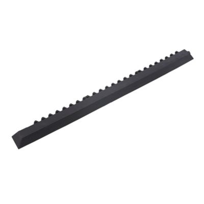 Lot de 28x tapis antidérapant + 3x bordures biseautées 3 x 6 m (garage standard) | Noir | Caoutchouc | Mega Deal | Certeo
