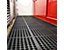 Lot de tapis antidérapants + bordures biseautées 3x6 m (garage standard) | Caoutchouc | Avec trous | Noir | Mega Deal | Certeo