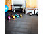 Rampe Fitnessboden Schwarz | Gummi | HxBxT 1,6 x 100 x 10 cm | Female | VE 1 | Certeo