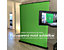 Écran vert | Fond vert rétractable | Vert | LxH 150 x 200 cm | Certeo