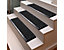 Gummi-Stufenmatten für Außen | Aus robusten Ringgummi | LxBxH 25 x 75 x 2 cm | Certeo