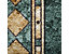 Stufenmatte Rügen | Eckig | LxBxH 23,5 x 65 x 3,5 cm | Blau | VE 1 | Certeo