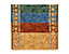 Stufenmatte Rügen | Eckig | LxBxH 23,5 x 65 x 3,5 cm | Blau | VE 1 | Certeo