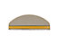 Shaggy-Stufenmatte Sphinx | Auch als Spar-Set | LxBxH 23,5 x 65 x 3,5 cm | Schwarz | VE 1 | Certeo
