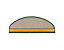 Shaggy-Stufenmatte Sphinx | Auch als Spar-Set | LxBxH 23,5 x 65 x 3,5 cm | Schwarz | VE 1 | Certeo