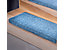Stufenmatten Tobago | Rechteckig | LxBxH 23,5 x 65 x 4,5 cm | Blau | Certeo