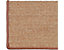 Sisal-Stufenmatten | Pure Nature | Rechteckig | LxBxH 23,5 x 65 x 3,5 cm | Kork | Certeo