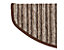 Stufenmatten Trier | Halbrund | LxBxH 19 x 56 x 3,5 cm | Rot | Certeo