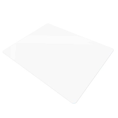 Bodenschutzmatte | Weiß | BxL 90 x 116 cm | Certeo