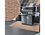 Tapis de sol pour barbecue | Moyennement inflammable | Lxl 120 x 90 cm | Ferrara | Certeo