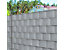 PVC-Sichtschutzstreifen | Für Gittermatten-Zäune | HxL 19 x 3500 cm | Grün | Certeo