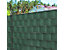 Brise-vue bande PVC | Pour clôtures et grillage | HxL 19 x 3500 cm | Vert | Certeo