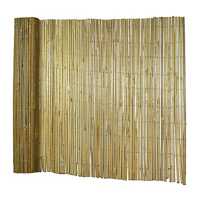 Bambus-Sichtschutzzaun Brasil | Natur | HxL 100 x 300 cm | Certeo