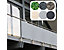 Brise-vue pour balcon en PVC | HxL 90 x 600 cm | Anthracite | Certeo