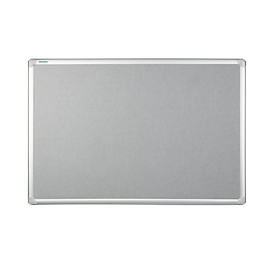 Tableau d'affichage en feutre | Aluminium | HxL 60 x 90 cm | Gris | Pro-Serie | Certeo