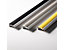 Treppenkantenprofil | Power Grip | Gummieinlage | Selbstklebend | LxBxH 90 x 4,2 x 2 cm | Schwarz | Certeo