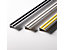 Treppenkantenprofil | Power Grip | Doppel-Gummieinlage | Zum Kleben | LxBxH 90 x 4,2 x 2 cm | Gelb | Certeo