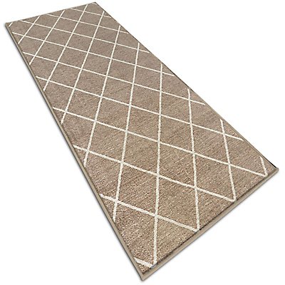 Teppich Cosenza | BxL 80 x 50 cm | Beige | Stärke: 7 mm | Certeo