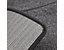 Teppich Sundae | BxL 50 x 100 cm | Anthrazit | Stärke: 13,5 mm | Certeo