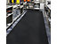 Gummiläufer | Orange-Peel Struktur | BxL 140 x 50 cm | Schwarz | Certeo