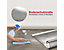 Bodenschutzmatte Neo Premium | BxL 90 x 50 cm | Polyvinylchlorid | Halbtransparent | Für Hartböden | Certeo