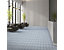 Designbodenbelag Savona | BxL 60 x 100 cm | weiß, blau | Certeo